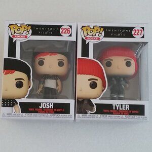 Funko Pop Rocks Twenty One Pilots bundle of 2